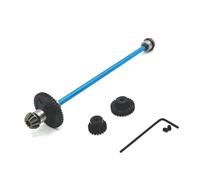 XAQRYQO RC Voiture Accessoire pour Wltoys pour 144001 144002 144010 1/14 rc Car Center Drive Shaft Assembly 44T Reduction Gear 19T 27T Motor Upgrade Parts(Blue)