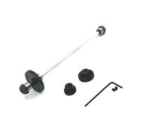 XAQRYQO RC Voiture Accessoire pour Wltoys pour 144001 144002 144010 1/14 rc Car Center Drive Shaft Assembly 44T Reduction Gear 19T 27T Motor Upgrade Parts(Silver)