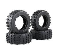 XAQRYQO RC Voiture Pneus Jantes pour HPI pour ROVAN KM pour Baja 5T 5SC 5FT pour LOSI 5IVE T pour DBXL 1/5 Pièces De Camion Voiture Rc Bouton Avant Ou Arrière Peau Pneu