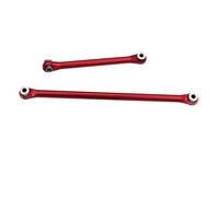 XAQRYQO Steering Pull Rod Link pour Axial pour Capra pour UTB18 1/18 RC Pièce De Voiture en Alliage D'aluminium Biellette Direction(Red)