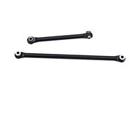 XAQRYQO Steering Pull Rod Link pour Axial pour Capra UTB18 1/18 RC, Pièce De Voiture Biellette Direction Persistent en Alliage D'aluminium(Black)