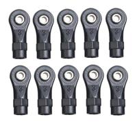 XAQRYQO Steering Pull Rod Link pour TRX-4 1/10 RC Pièces De Mise À Niveau Voiture sur Chenilles 10 M4 Embouts Tige Rotule en Plastique Lien Boules Liaison Joint Support Cravate(3-Short)