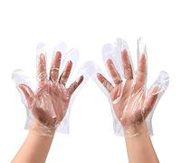 XARA Gants Jetables Transparents - Gant Jetable En Polyéthylène - Lot 1.000 - Imperméables - Hypoallergéniques - Sans Latex Ni Poudre - Gant Plastique Jetable - 100% Recyclable