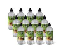 Xaralyn Bioéthanol CL100 (12X 1 Litre) - Bioéthanol 100% Pur - Sans Odeur - Origine Néerlandaise - Carburant Respectueux De L'Environnement