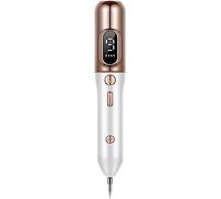 XARONF 9 Niveaux Laser Plasma Pen Mole Removal Dark Spot Remover, LCD Skin Care Point Pen Skin Wart Tag Outil de Suppression de Tatouage Beauté