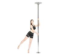 XARONF Pôle de Danse - Poteau de Danse Professionnel, Kit de Poteau de Danse Portable Robuste, Barre d'entraînement Rotative et Statique à 360 °, for Le Fitness à Domicile