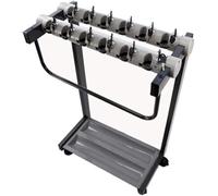 XARONF Porte-parapluie mobile, style fer européen maison créative porte-parapluies porte-parapluies baril de rangement tonneau parapluie parapluie hôtel hall parapluie stand (couleur : taille : L)