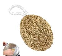 Xasbseulk Brosse à récurer avec fil de cuivre pour casseroles, poêles, ustensiles de cuisine, évier, comptoir, cuisinière et salle de bain