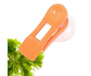 Xasbseulk Clip de fixation pour aquarium - Support de lumière pour tube d'aquarium | Accessoire submersible Support sûr stabilisateur de tige chauffante grande paire