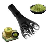 Xasbseulk Fouet à matcha en poudre, mélangeur à matcha, outil de secousse, fouet à thé vert alimentaire Chasen, agitateur, fouet à thé pour faire de la poudre
