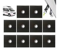 Xasbseulk Œillets passepoilés pour rail d'auvent - Œillets à œillets | Œillet, bandes d'auvent, garniture à œillets, outils d'installation pour rails de 5 à 6 mm/7-8 mm, camping-cars, fêtes de jardin