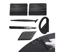 Xasbseulk Kit d'installation pour teinture de fenêtres, accessoires de teinture pour véhicules - Équipement de polarisation pour vitres, pour professionnels techniques amateurs, berlines, SUV