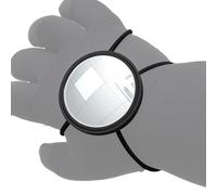 Xasbseulk Miroir de plongée avec sangle de main - Miroir d'observation sous-marine réglable étanche convexe - Pour la plongée, la plongée avec tuba