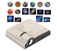 Xasbseulk Projecteur de lumière galaxie | Projecteur de plafond ABS | Projecteur de système solaire avec nébuleuse lune planètes | Veilleuse planétarium | Projecteur d'étoiles pour décoration de