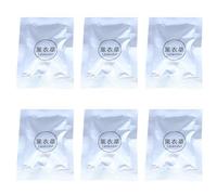 Xasbseulk - Recharges désodorisant voiture | 6 pastilles parfumées à clip pour grille d'aération | Lavande, Thé vert, Citron, Pêche