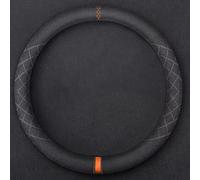 XATHKJOE Couvre Volant Voiture, pour BMW I3 I8 Couvre Volant Voiture Respirant et Antidérapant, Accessoires de Volant,Roundtype-B