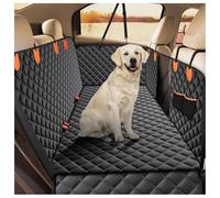 XATHKJOE Housse de Siège Voiture pour Renault Megane Mk4 Hatchback Non EV, Protection Siège Arrière Chien Imperméable, Hamac de Voiture pour Chien avec Rabats Latéraux,Orange