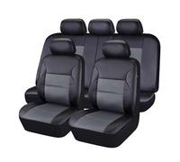 XATHKJOE Housses de siège Voiture Jeu Complet pour Citroen C4 Hybride (2024-2026) Voiture Ensembles de Housses Siège,imperméables et résistants à l'usure, Respirants,A/Black Grey