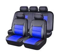 XATHKJOE Housses de siège Voiture Jeu Complet pour Citroen C4 Hybride (2024-2026) Voiture Ensembles de Housses Siège,imperméables et résistants à l'usure, Respirants,D/Black Blue