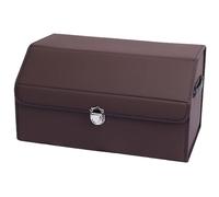 XATHKJOE Organiseur de coffre, pour Renault Austral E-Tech Hybrid Esprit Alpine SUV 2022-2025 Sac étanche pour coffre de voiture,Organisateur de Coffre Multifonctionnel, Pliable et Étanche,M-Brown