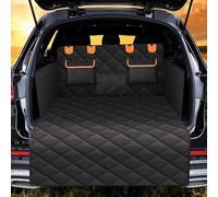 XATHKJOE Protection Coffre Voiture Chien, pour Citroen C3 2020-2025 Housse Protection de Coffre de Voiture,Tapis/Voyage durables/résistants à l'eau/antidérapants,B/Orange