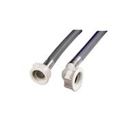 Xavax Tuyau d'arrivée d'eau froide (pour lave-linge, lave-vaisselle, toutes les marques courantes Miele, Bosch, Beko, Siemens, Bauknecht, AEG, Gorenje, 3,5 mètres, 1 pièces) Gris/Blanc