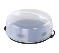 Xavax 00111514 boîte de rangement pour gâteau Rond Plastique Anthracite et Transparent