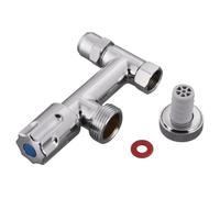 Xavax 00220742 Raccord de tuyau, argent