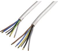 Xavax 110970 Câble d'alimentation pour cuisinière électrique, 1,5 m [blanc, câble de raccordement à l'appareil ménager (dans un sac en polyéthylène)] (00110970)