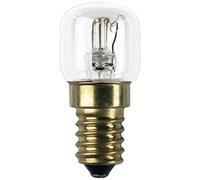Ampoule de four, 15W, résistant jusqu'à 300°, E14, forme amp., transp.
