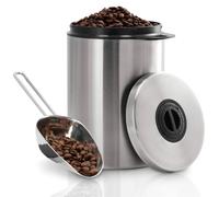 Xavax Boîte À Café En Acier Inoxydable 1 Kg Avec Dosage, Hermétique