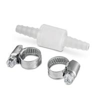 Xavax – Clapet anti-retour avec 2 colliers de serrage, pour Ø max. 10 mm