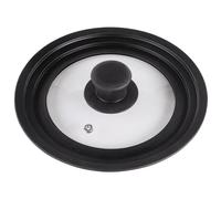 Xavax Couvercle universel avec trou de vapeur pour casseroles et poêles, 16, 18, 20 cm, verre (00111544)