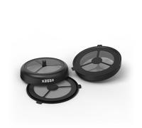 xavax® dosettes de café rechargeables noir 2 pces