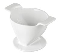 Xavax Filtre à café en porcelaine (dripper), taille 4, blanc