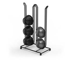 Xavax HAMA | Support pour capsules de café (distributeur pour capsules de café, jusqu'à 16 capsules, Dolce Gusto et Nespresso Vertuo, en acier) Noir mat.