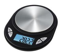 Xavax Jewel Noir Comptoir Ovale Balance De Ménage Électronique Noir