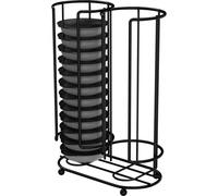 Xavax Kaffee-Kapselständer für Tassimo, Halter für 26 Kapseln, Schwarz-matt 00111269 Porte-capsules pour Tassimo