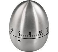 Xavax kurzzeitwecker eieruhr, analog, edelstahl, silber