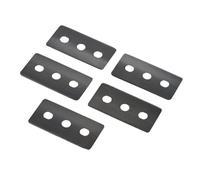 Xavax Lames de rechange (pour racloir spécial tables de cuisson vitrocéramiques, 5 lames de rechange pour racloir en verre pour plaques de cuisson) Bronze/Gris