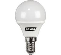 Xavax Lampe LED 5,4W Forme de goutte E14 Blanc chaud Blanc G