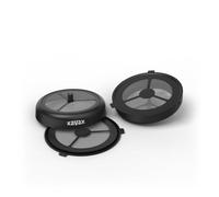 Xavax Lot de 2 dosettes permanentes (pour machines à café Philips Senseo et machines à café similaires, filtre à dosettes pour poudre de café, thé en vrac, dosettes rechargeables, filtres à café)