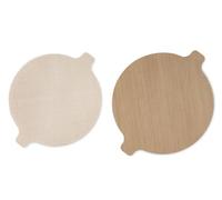 Xavax Lot deux Accessoires Air Fryer (Une Grille de Protection laissant circuler l'air et Un Tapis de Cuisson, Antiadhésif Réutilisable Découpable, Idéal Friteuses à Air Sans Huile) Rond