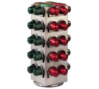 Xavax Porte-Capsules Tournant Distributeur pour 80x Nespresso Capsules de Café