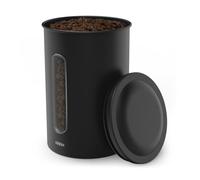 Xavax | Pot à café en acier inoxydable (pot à café, grande capacité, plus de 1 kg de café, adapté à tous les aliments) Couleur noir mat