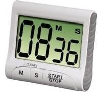 xavax réveil numérique à minuterie "Countdown", vert/orange/bleu/noir, minuterie de cuisine avec signal sonore fort, minuterie (111319)