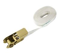 Xavax Sangle d’arrimage de sécurité avec cliquet pour sèche-linge, Blanc/Gris