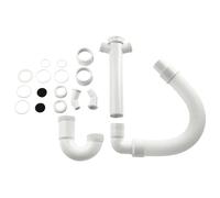 XAVAX siphon tubulaire flexible 1 1/2'', 1 pc/polyb. (00110967)