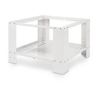 Xavax Socle Universel pour Lave-Linge et Sèche-Linge, Réhausse avec Compartiment de Rangement, Hauteur 40 cm, Capacité de Charge 150 kg, 60 x 60 cm, Amortisseur de Vibrations, Blanc