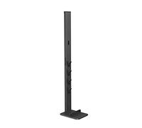 Xavax Standfuß-Organizer für Akkustaubsauger, 29,5 x 22 x 128 cm, Schwarz 00181562, Support pour aspirateur sans Fil Noir